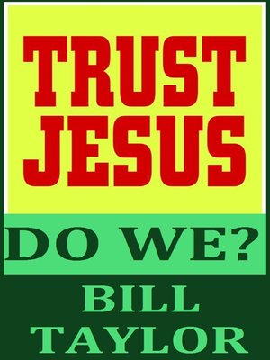 cover image of Trust Jesus